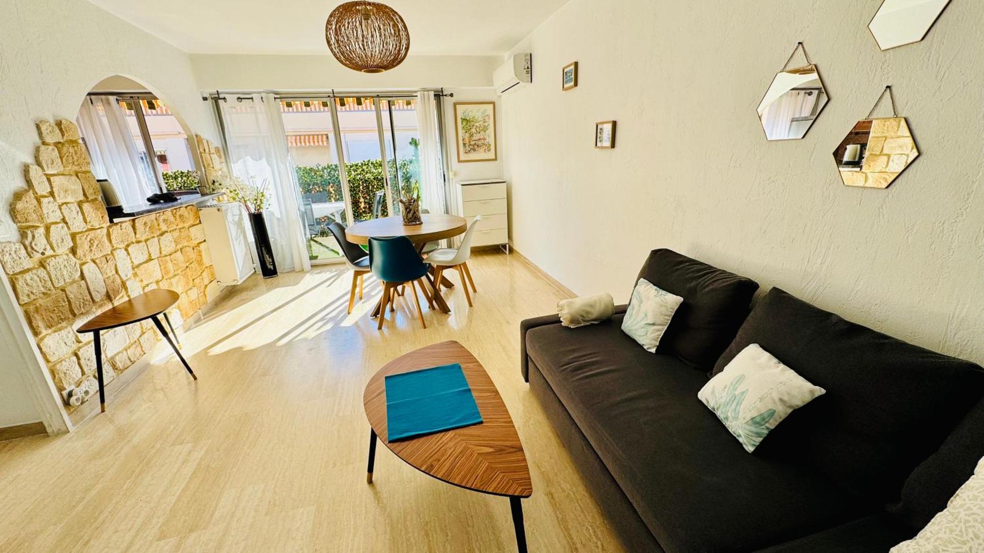 T2 Appartement Golfe Juan 47M2 Plages Et Port Vallauris Dış mekan fotoğraf